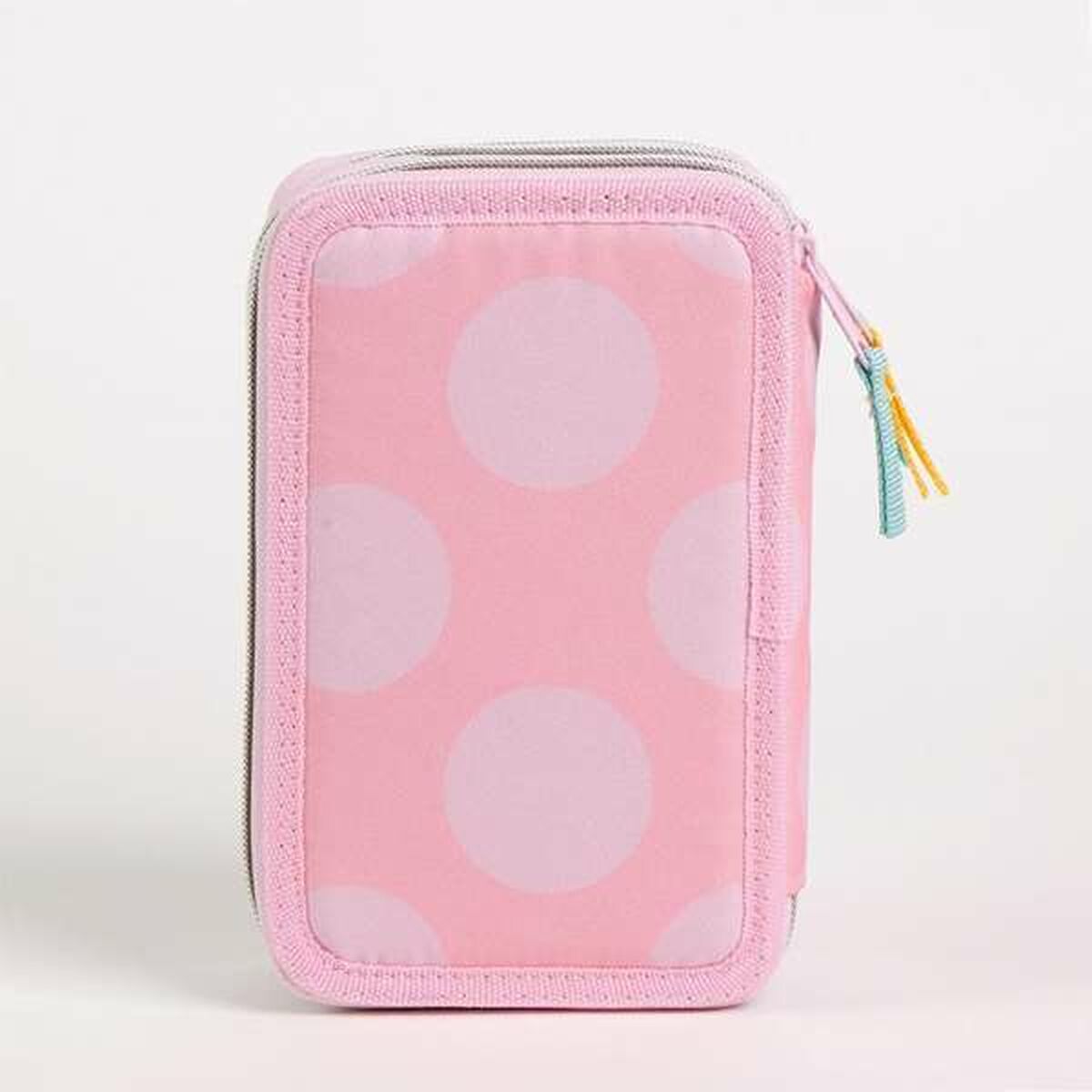 Pencil Case Minnie Mouse Pink 12,5 x 6,5 x 19,5 cm