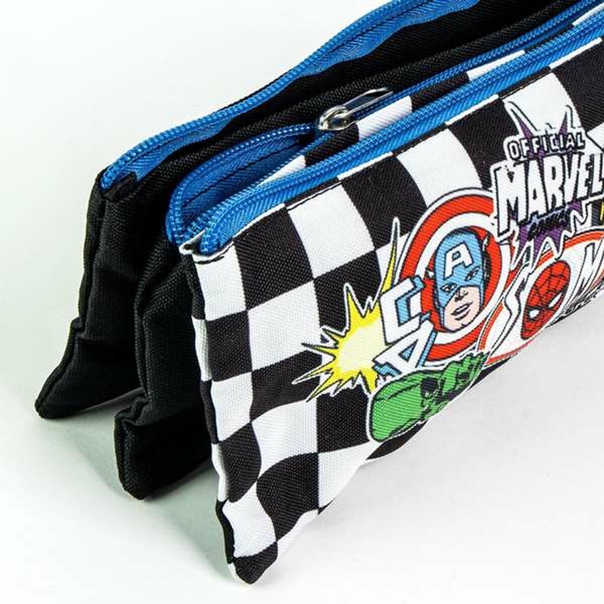 Triple Carry-all The Avengers Black 2,2 x 1,1 x 22,5 cm