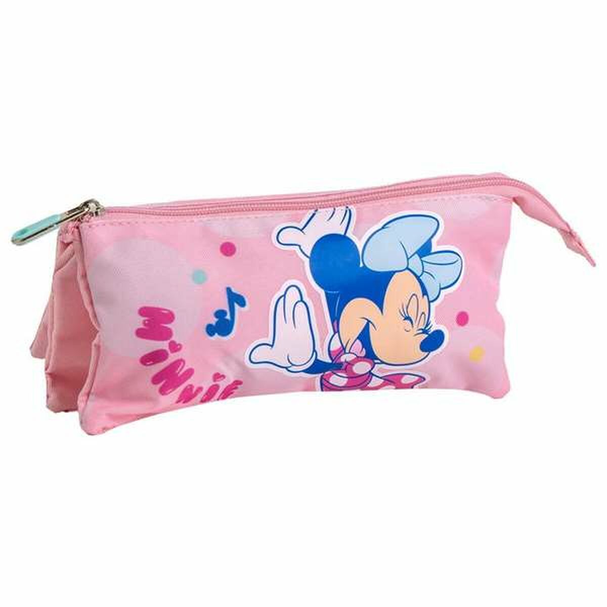 Triple Carry-all Minnie Mouse Pink 2,2 x 1,1 x 22,5 cm Triple Carry-all Minnie Mouse Pink 2,2 x 1,1 x 22,5 cm