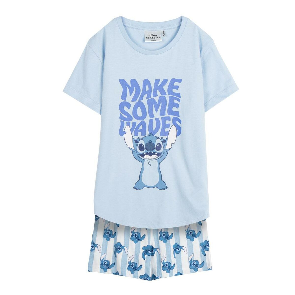 Summer Pyjama Stitch Blue Summer Pyjama Stitch Blue