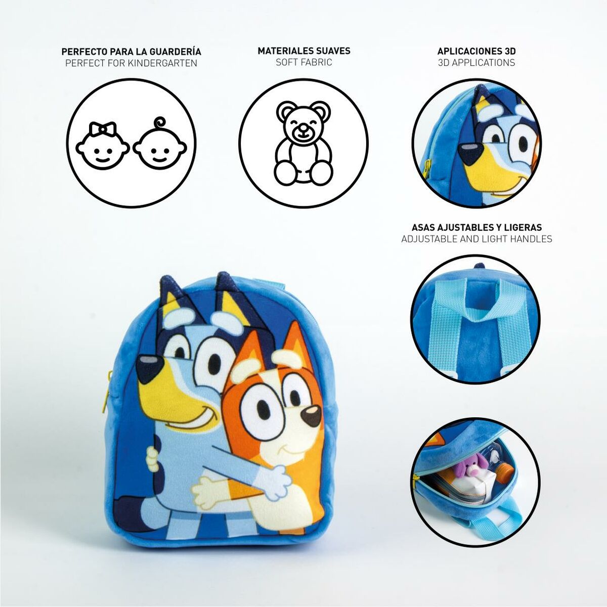 Child bag Bluey Blue