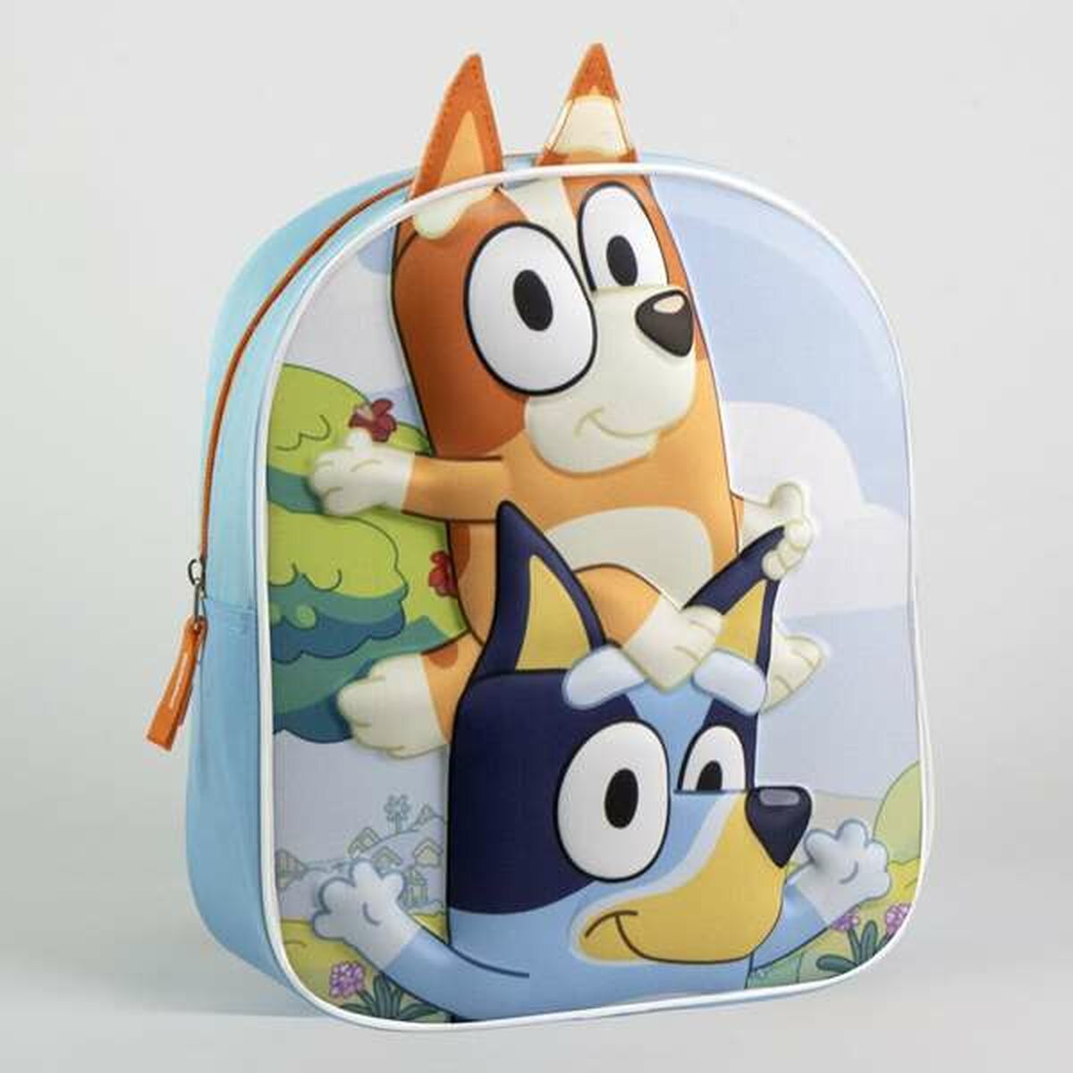 3D School Bag Bluey Blue