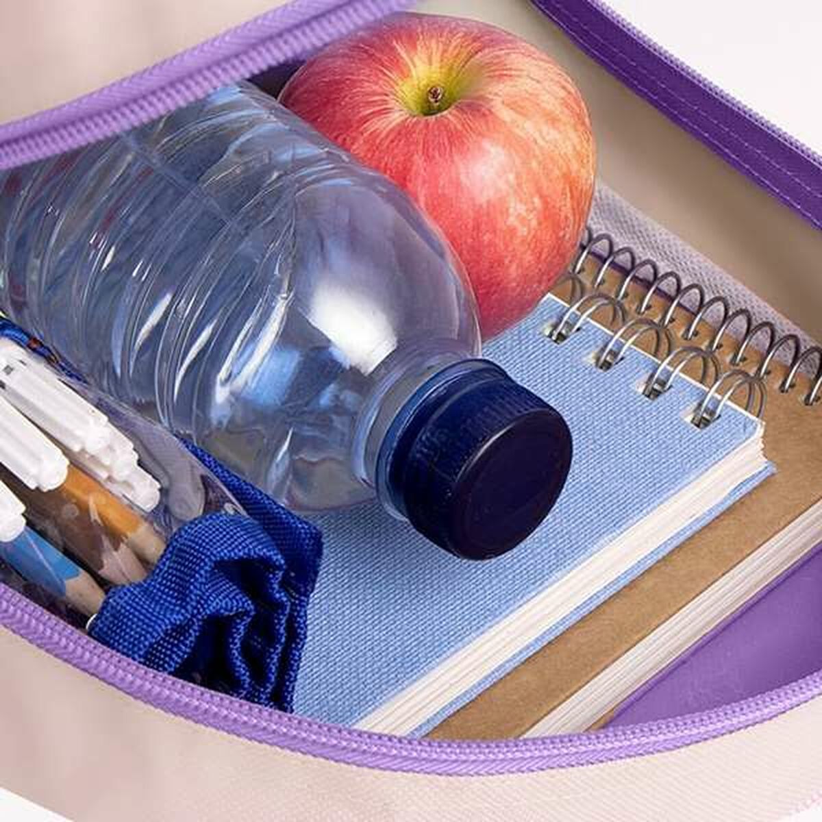School Bag Stitch Blue