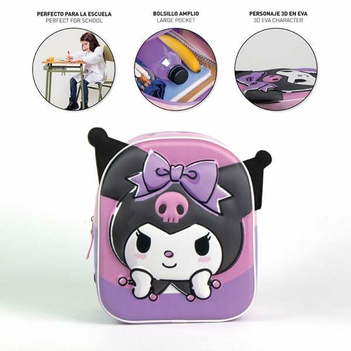 Child bag Hello Kitty Purple