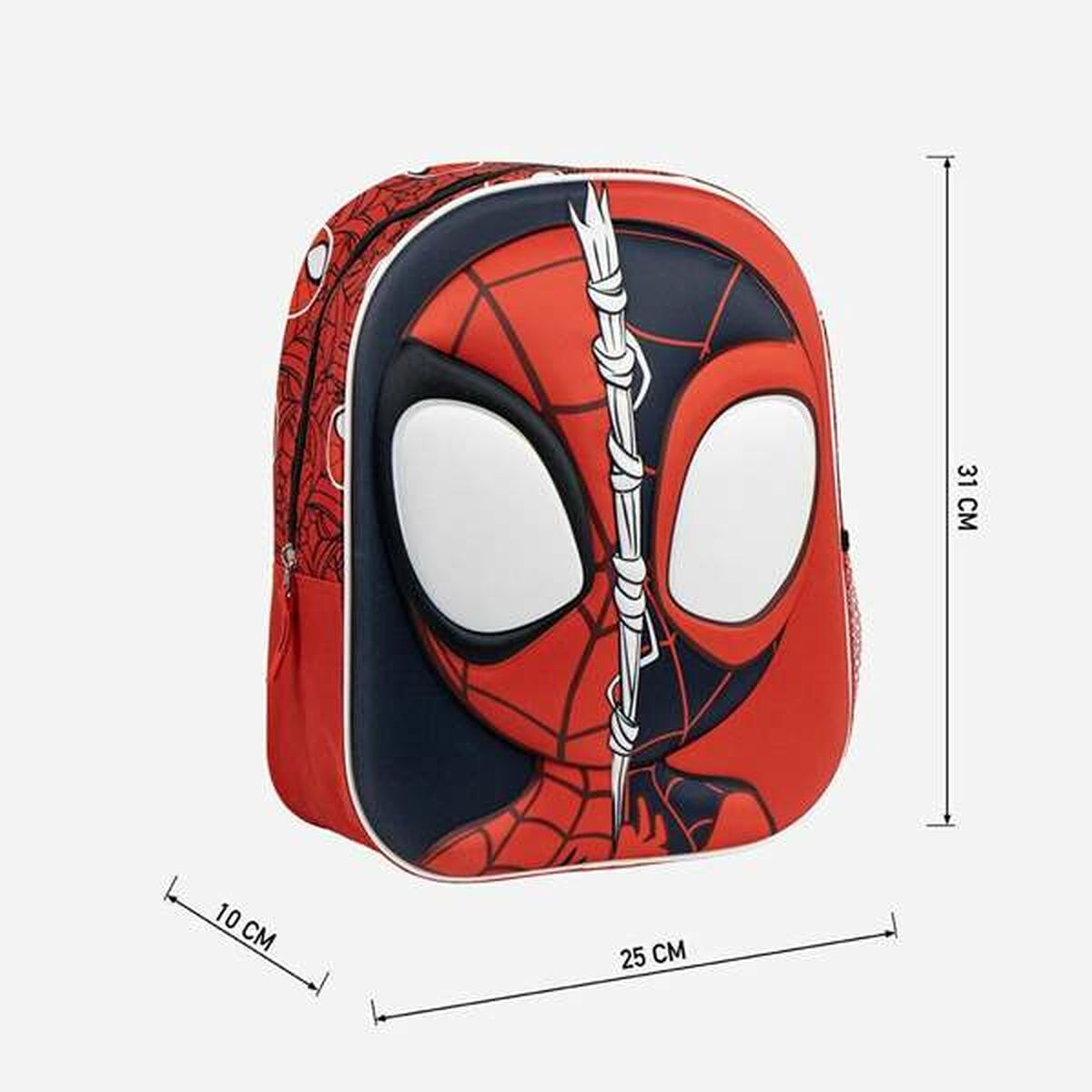 School Bag Spider-Man Red 25,0 x 31,0 x 10,0 cm