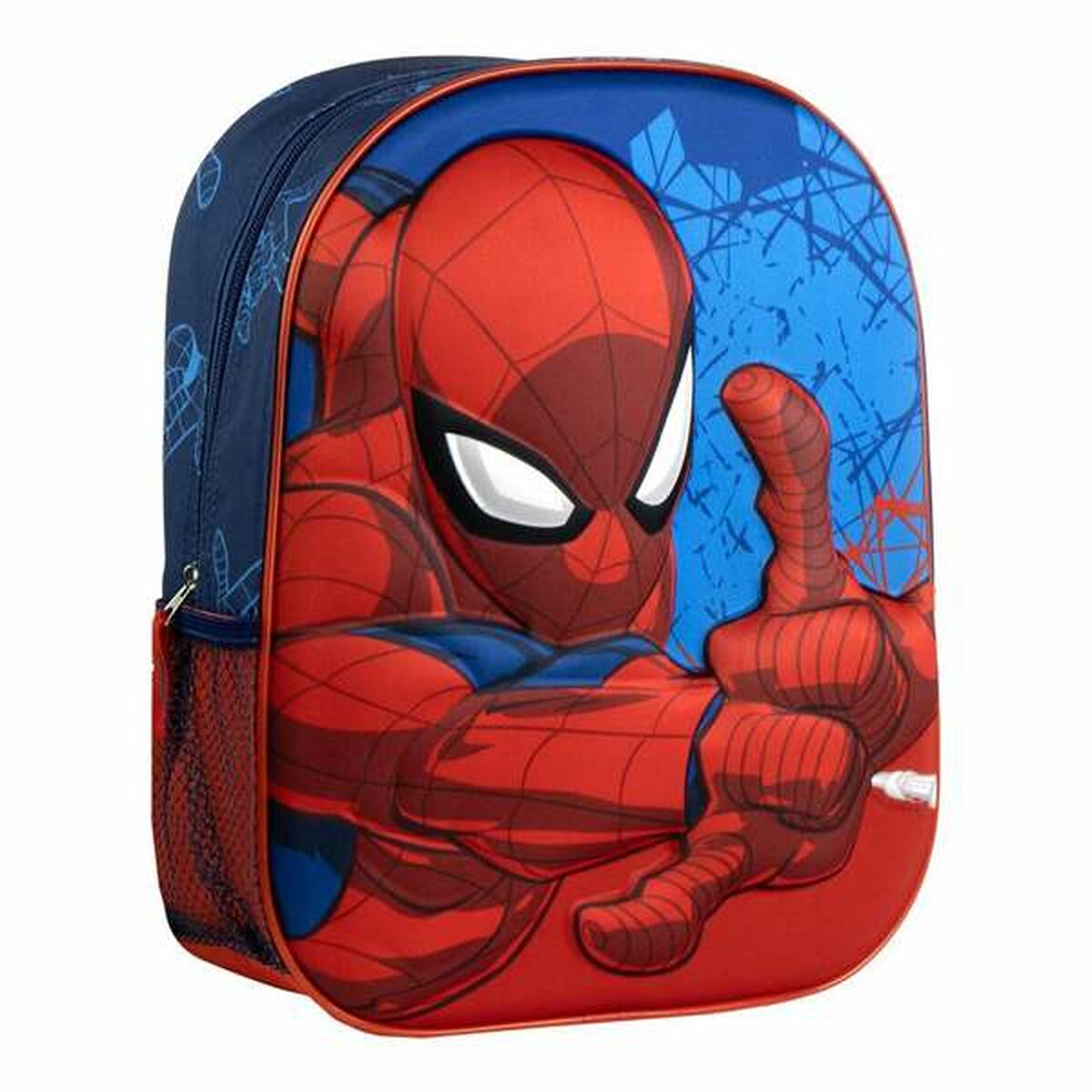 3D School Bag Spider-Man Blue 25,0 x 31,0 x 10,0 cm 3D School Bag Spider-Man Blue 25,0 x 31,0 x 10,0 cm