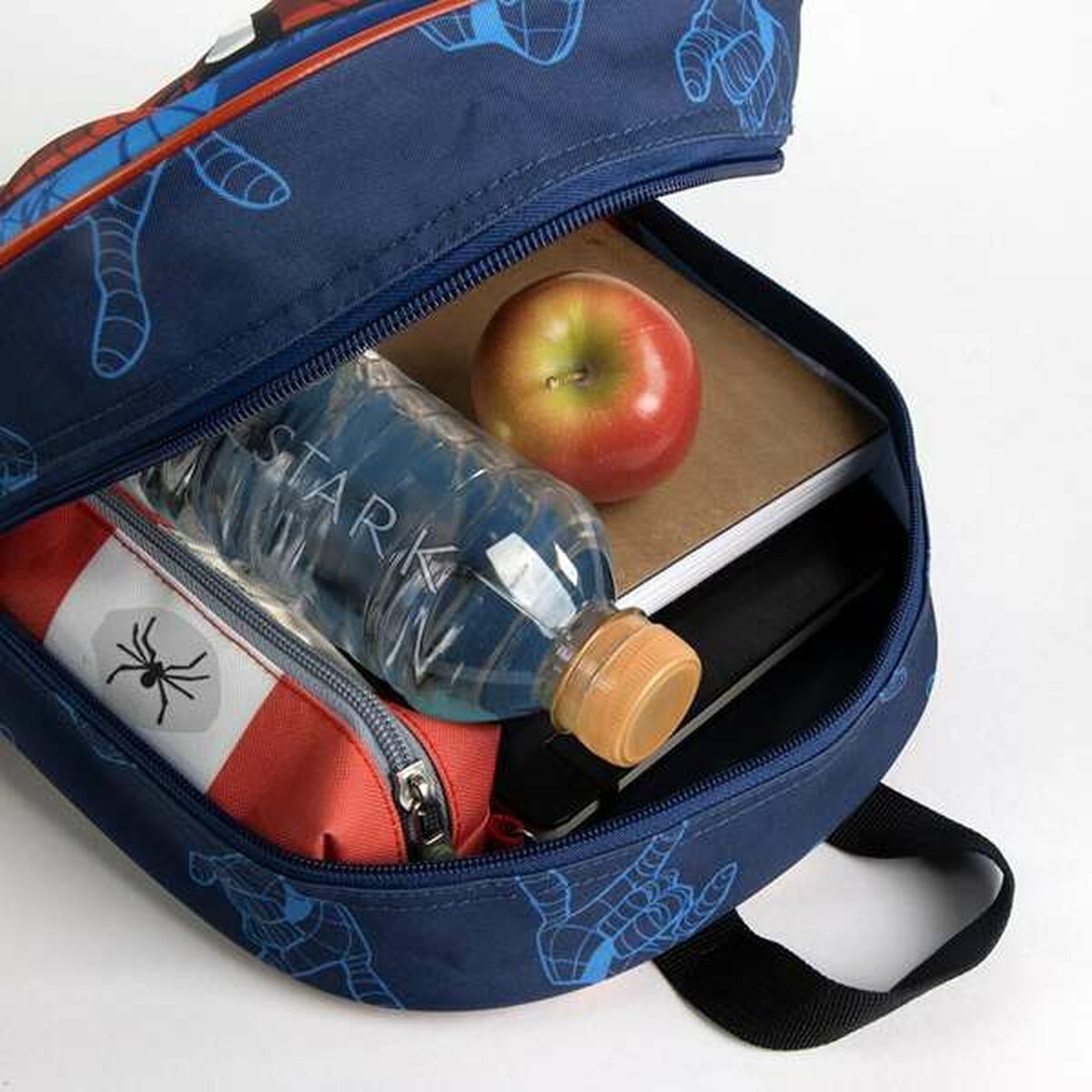 3D School Bag Spider-Man Blue 25,0 x 31,0 x 10,0 cm