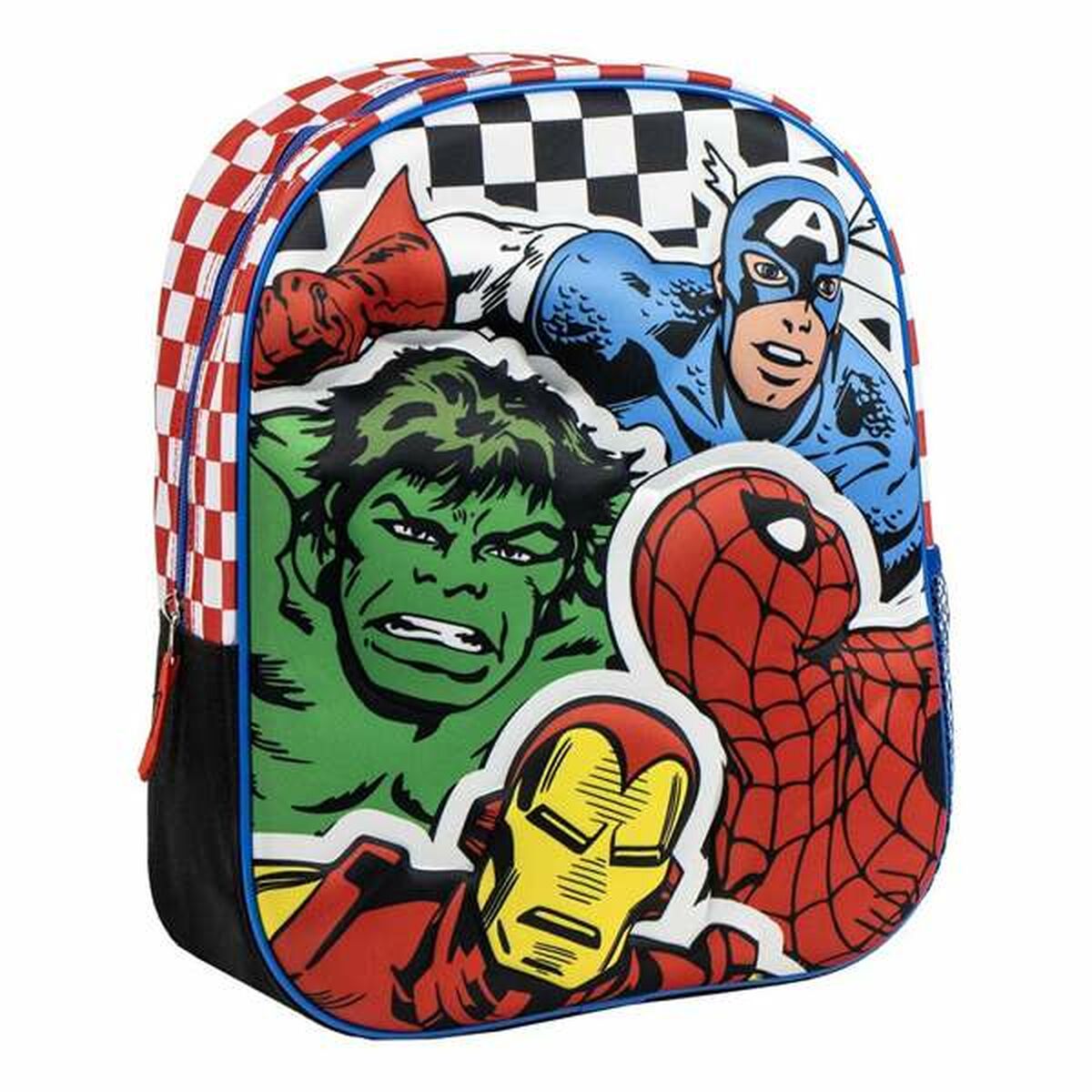 3D School Bag The Avengers Black 25,0 x 31,0 x 10,0 cm 3D School Bag The Avengers Black 25,0 x 31,0 x 10,0 cm
