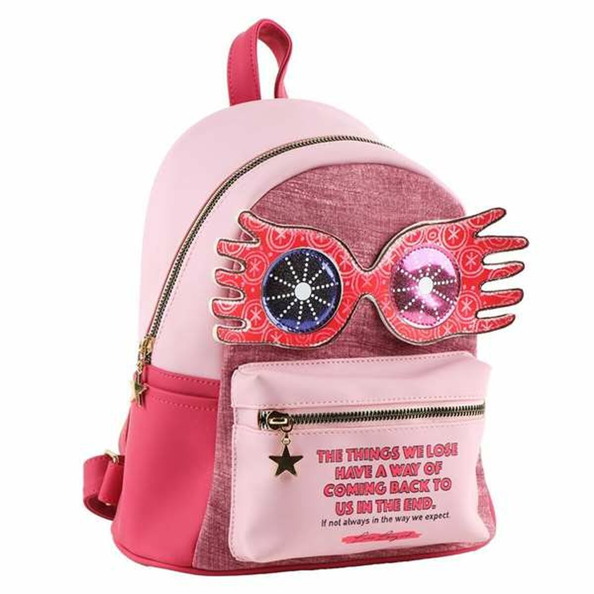 School Bag Harry Potter Fuchsia