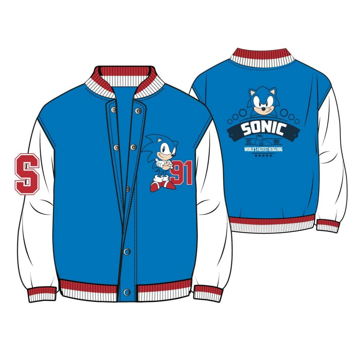 Children’s Jacket Sonic Blue