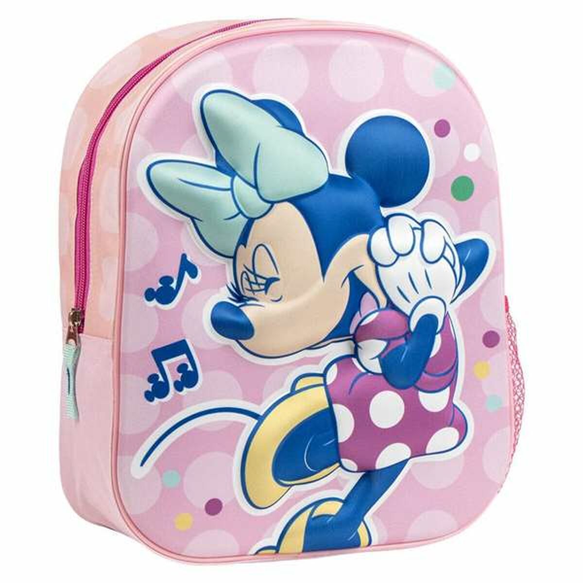 3D School Bag Minnie Mouse Pink 25,0 x 31,0 x 10,0 cm 3D School Bag Minnie Mouse Pink 25,0 x 31,0 x 10,0 cm