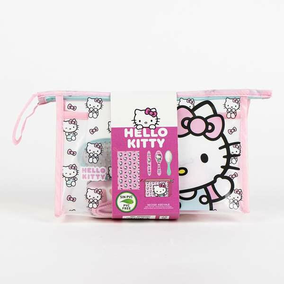 Travel Vanity Case Hello Kitty Pink 23 x 15 x 8 cm