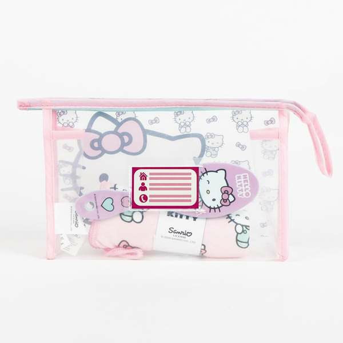 Travel Vanity Case Hello Kitty Pink 23 x 15 x 8 cm