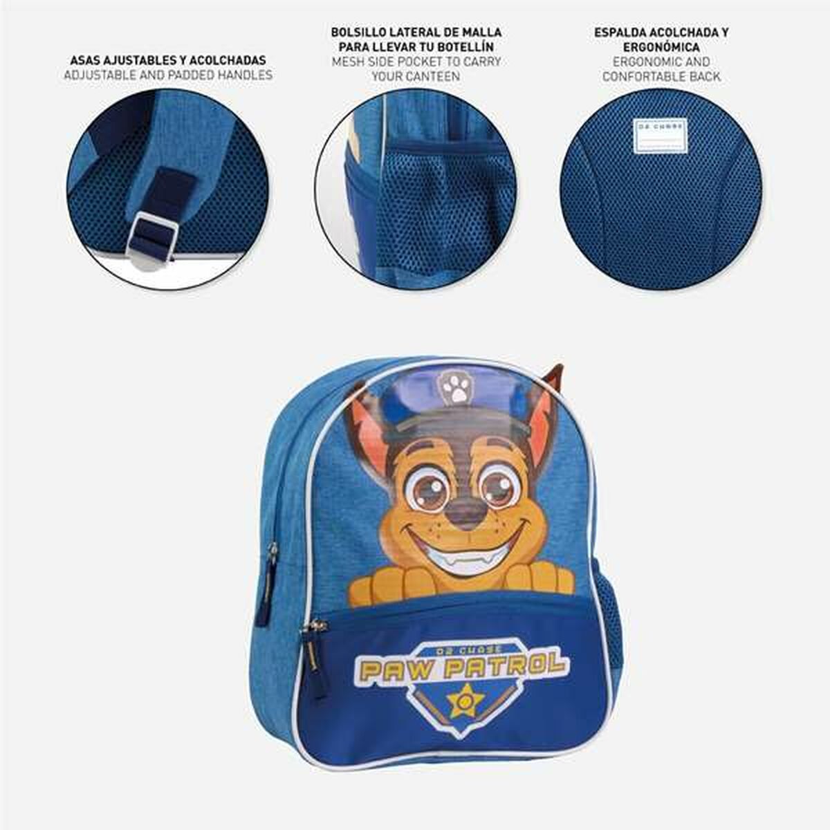 School Bag The Paw Patrol Blue