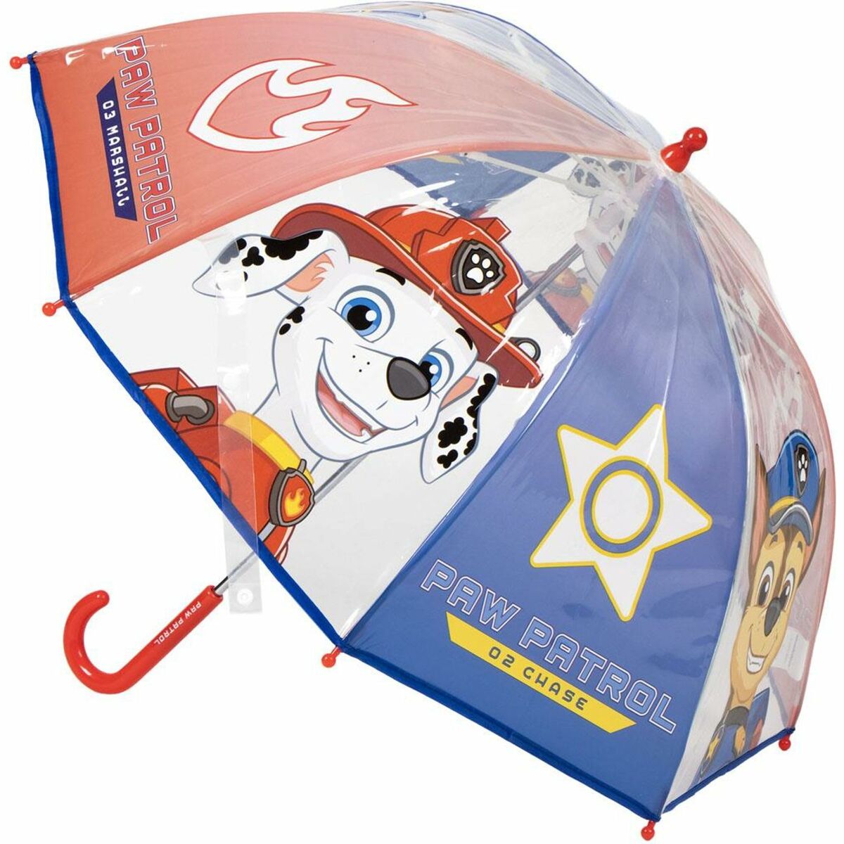 Umbrella The Paw Patrol Blue  71 cm 45 cm
