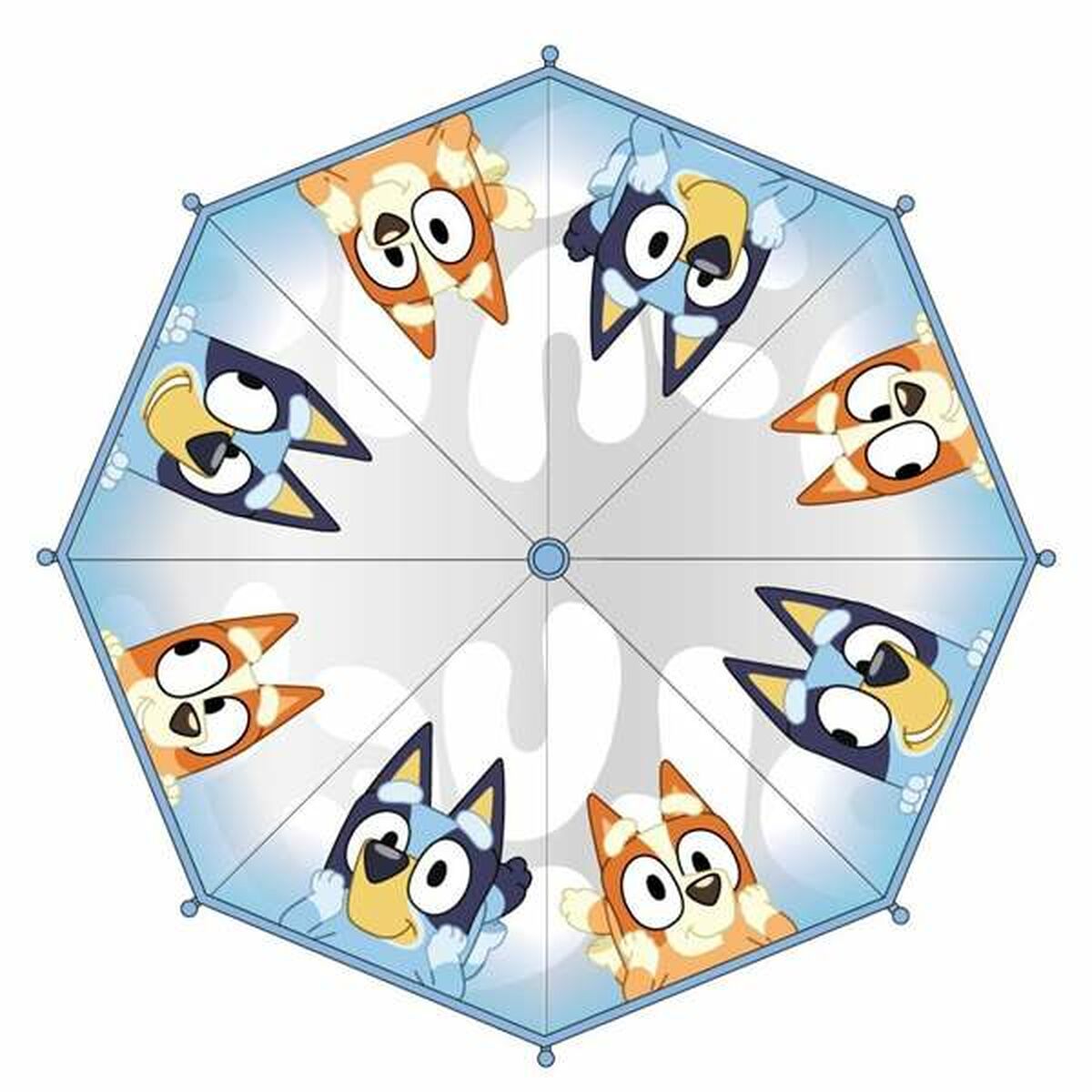 Umbrella Bluey Blue  71 cm 45 cm