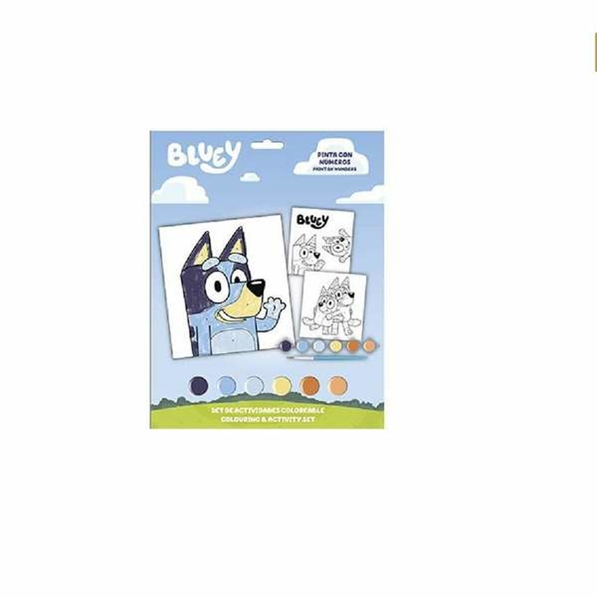 Paint and Colour Game Bluey