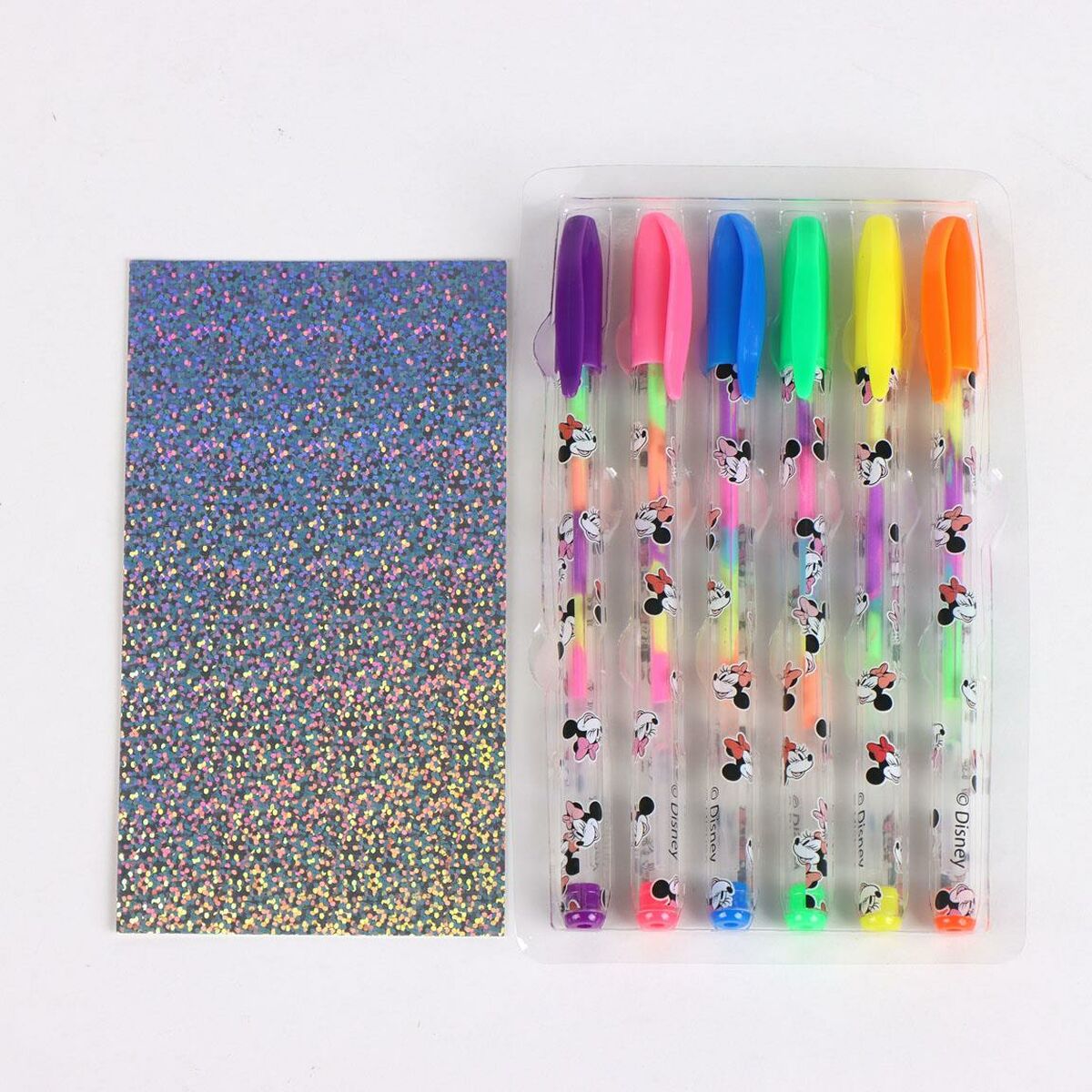 Set of Biros Minnie Mouse Pink