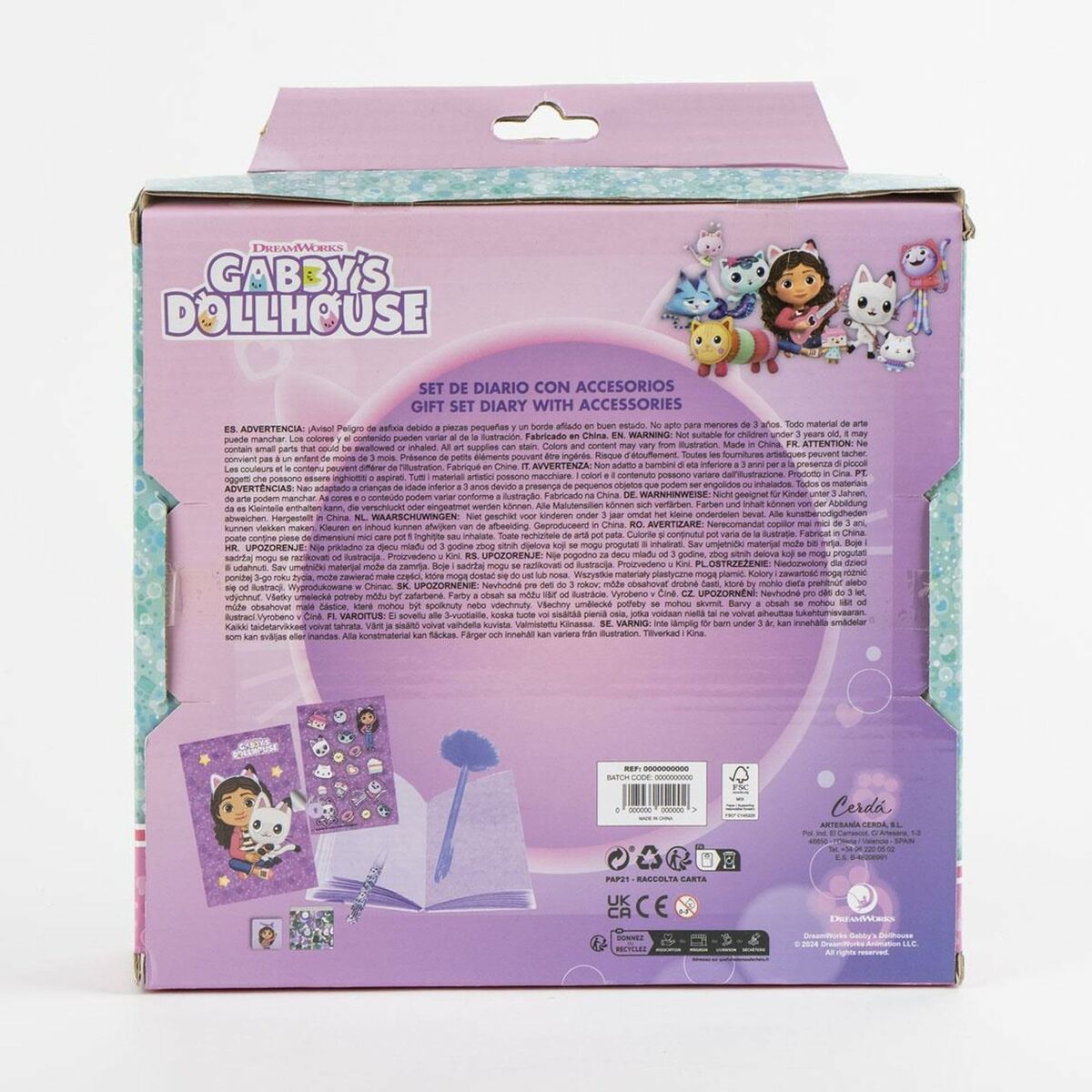 Stationery Set Gabby’s Dollhouse Multicolour