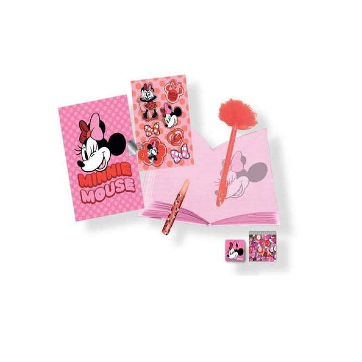 Stationery Set Minnie Mouse Multicolour
