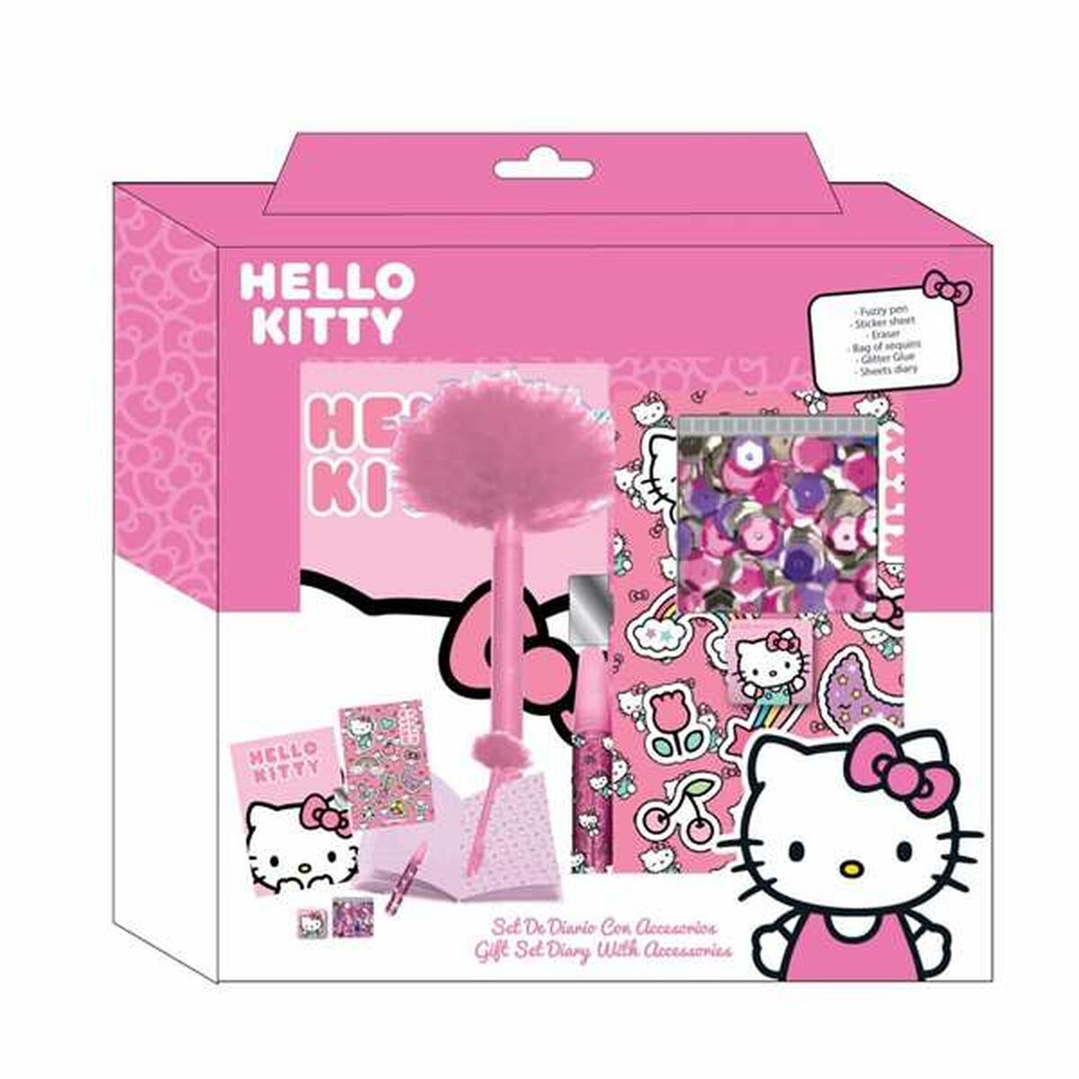 Stationery Set Hello Kitty Multicolour