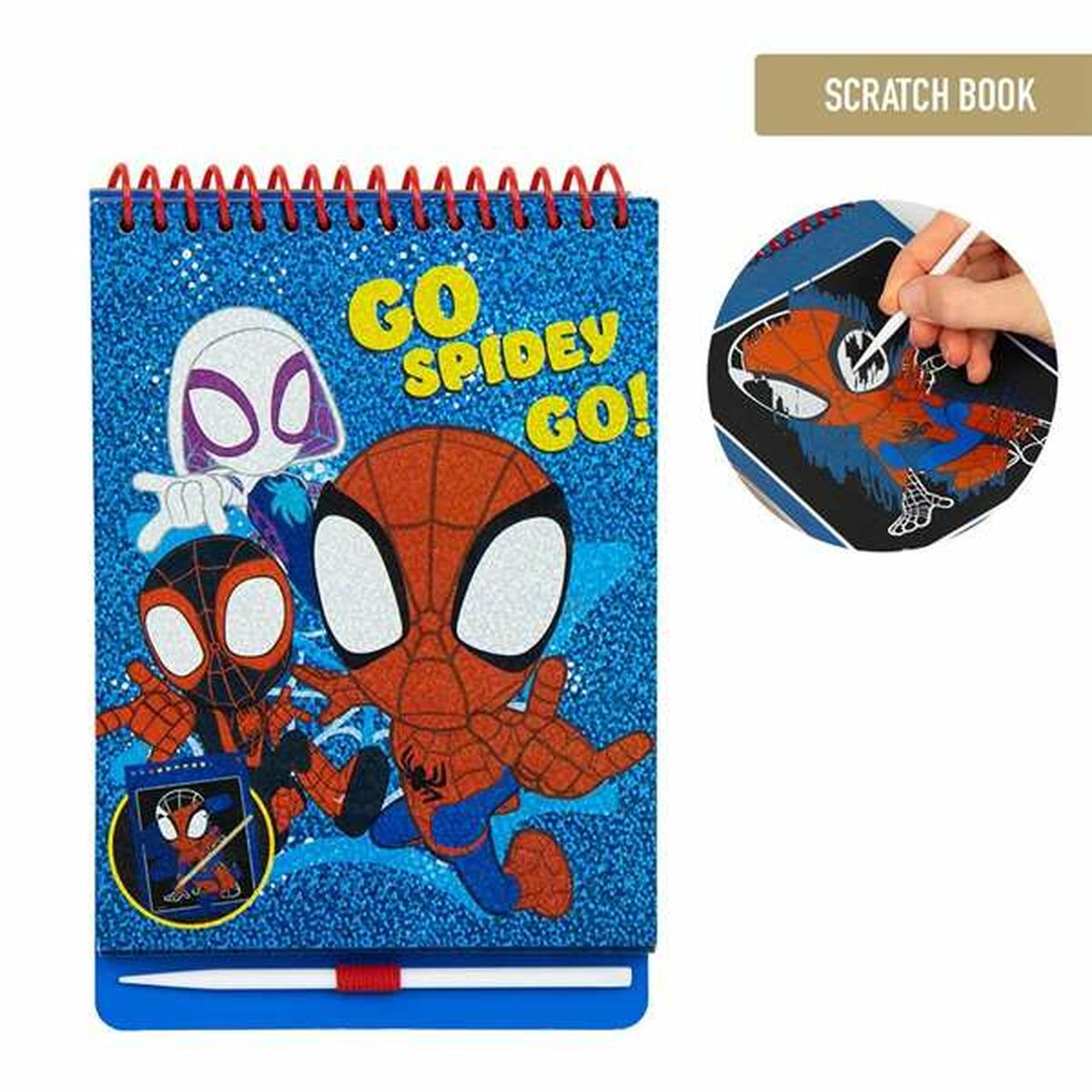 Stationery Set Spidey Blue Stationery Set Spidey Blue