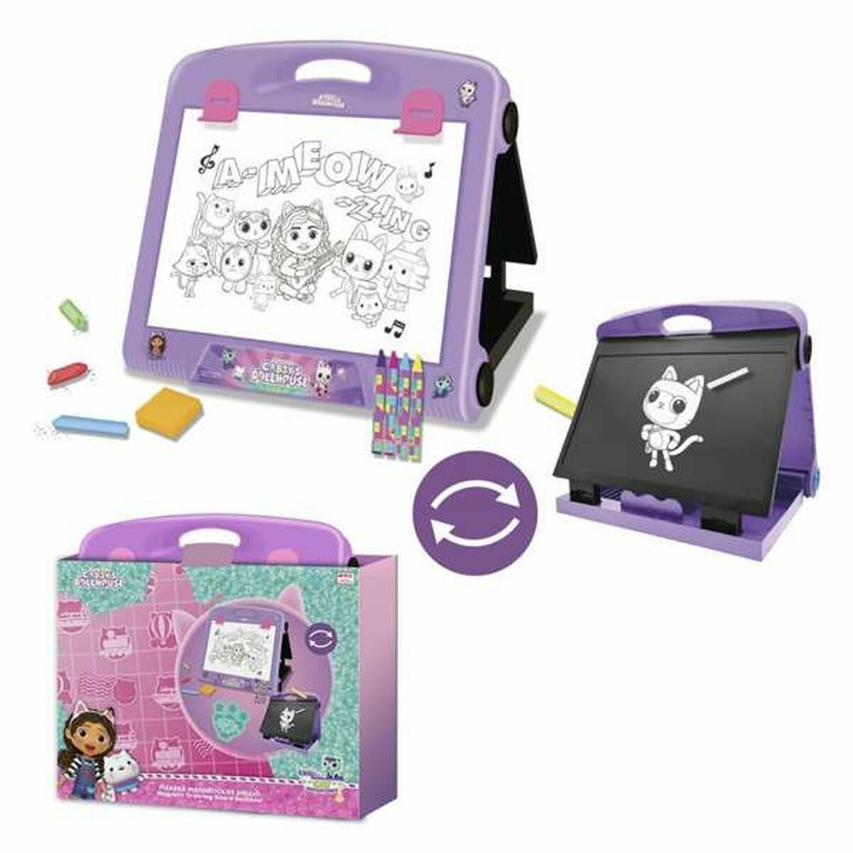 Drawing Set Gabby’s Dollhouse Purple