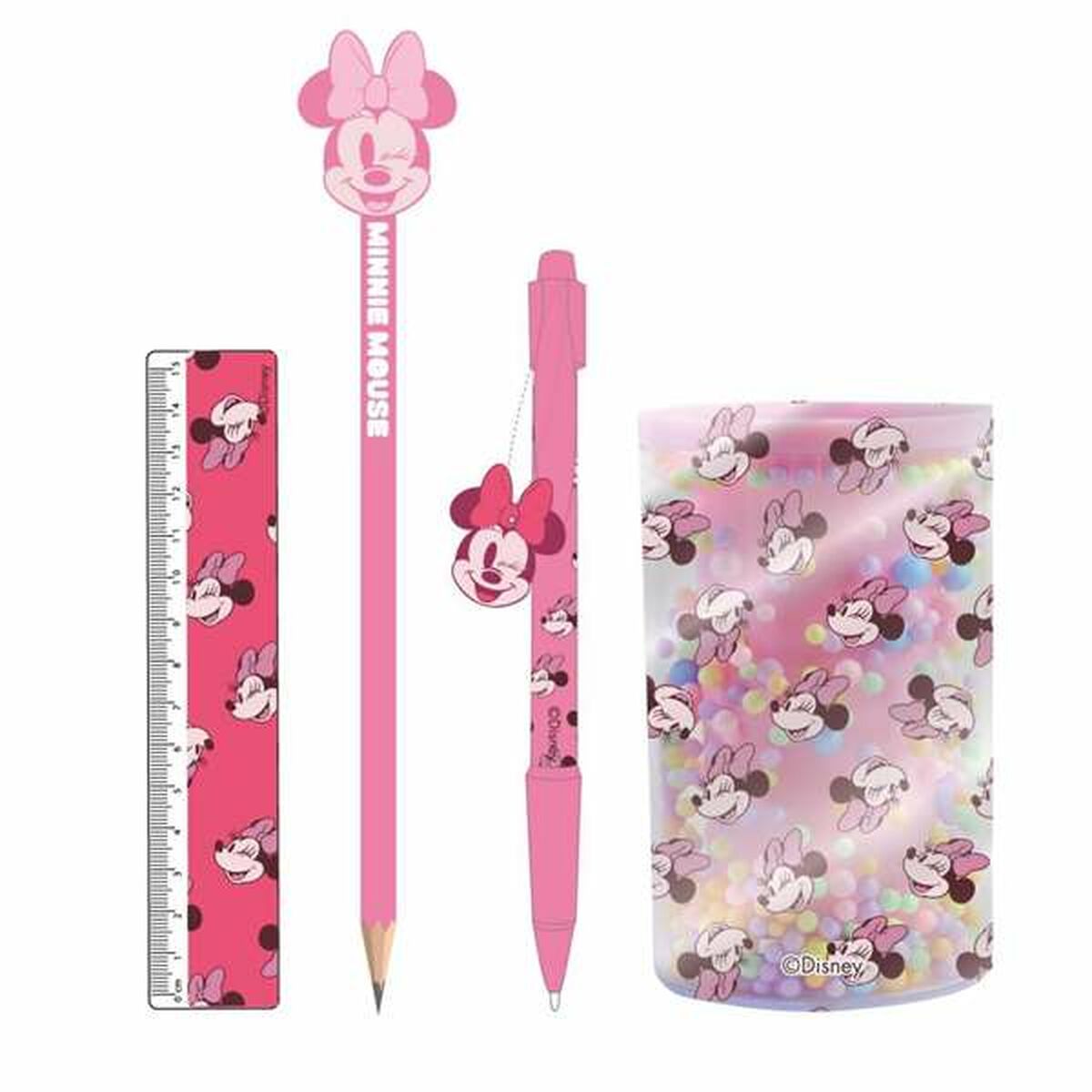 Stationery Set Minnie Mouse Multicolour