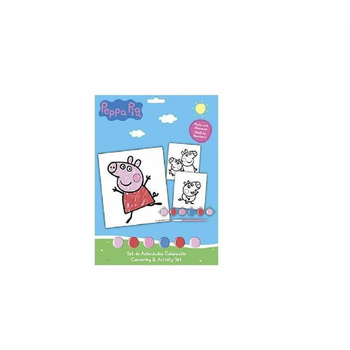 Paint and Colour Game Peppa Pig