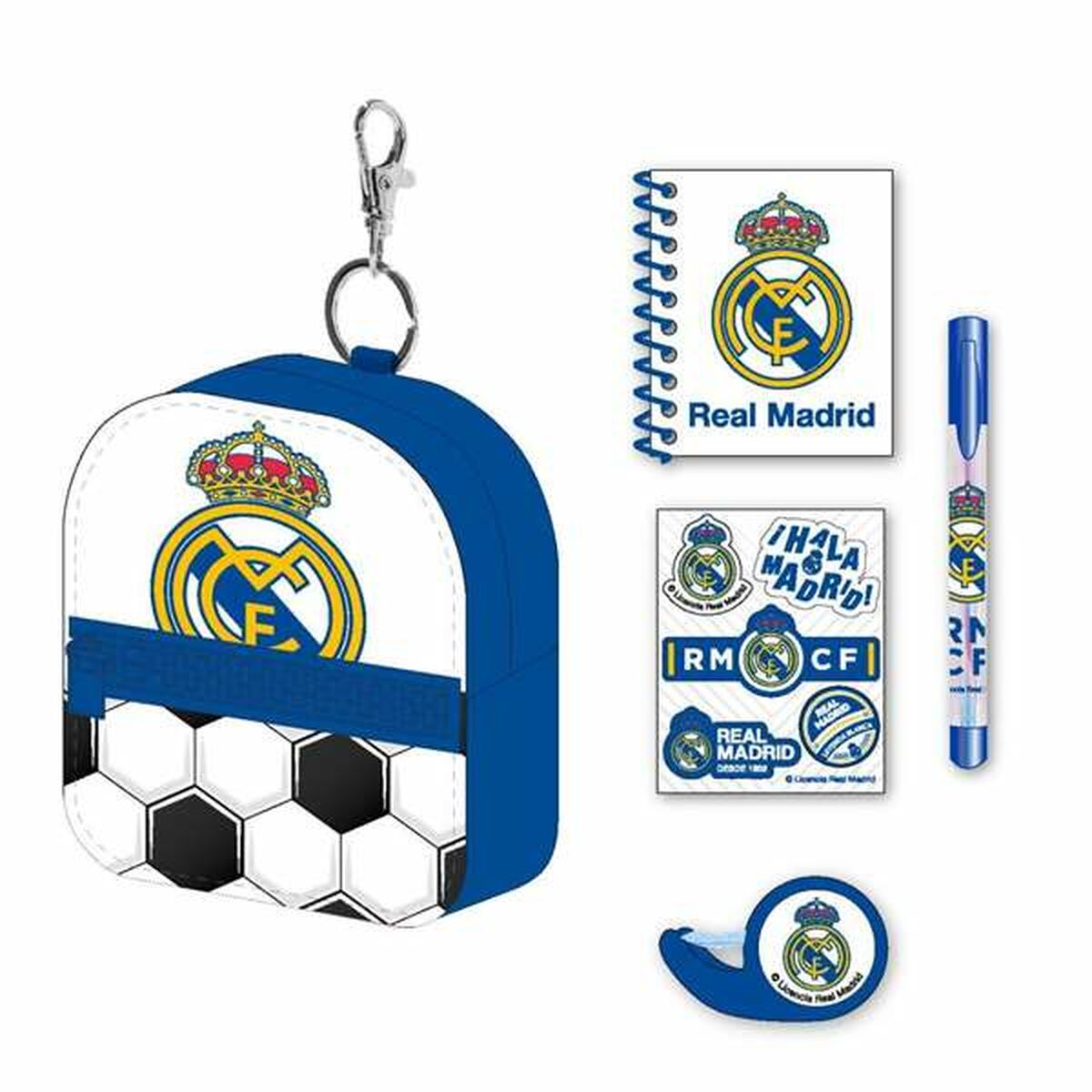 Stationery Set Real Madrid C.F. 5 Pieces