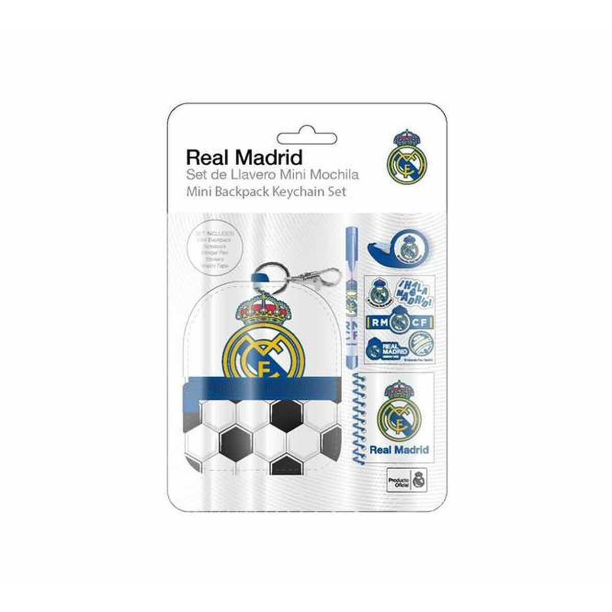 Stationery Set Real Madrid C.F. 5 Pieces