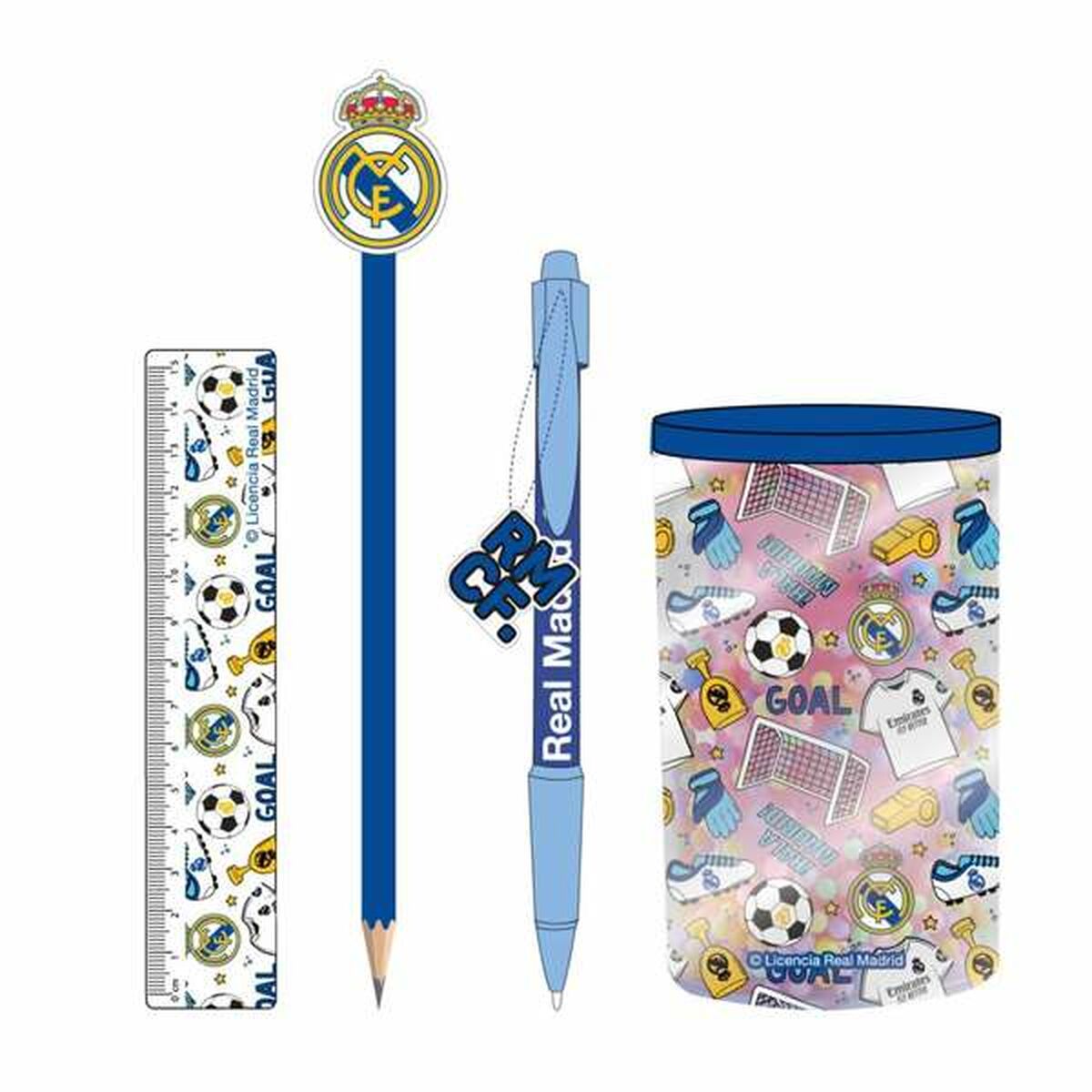 Stationery Set Real Madrid C.F. Multicolour