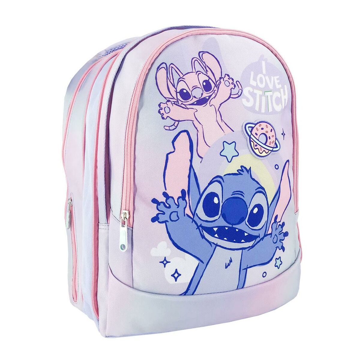 School Bag Stitch Lilac 41 cm School Bag Stitch Lilac 41 cm