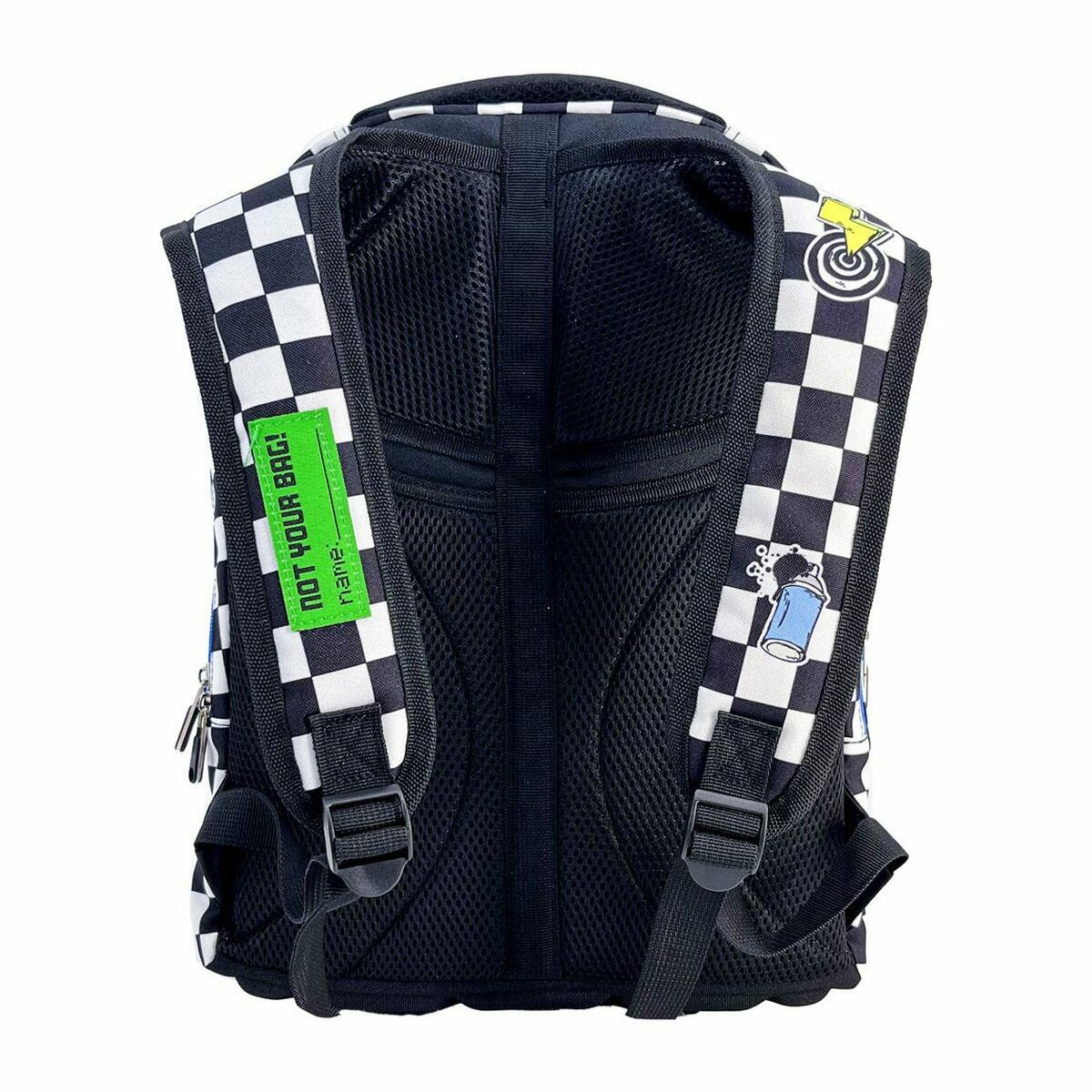School Bag The Avengers Black 31 x 14 x 41 cm