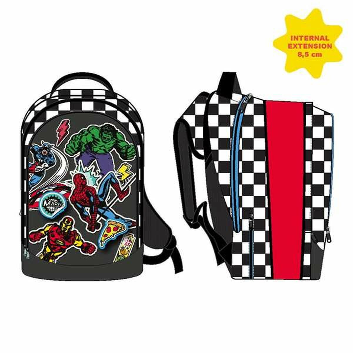 School Bag The Avengers Black 41 cm