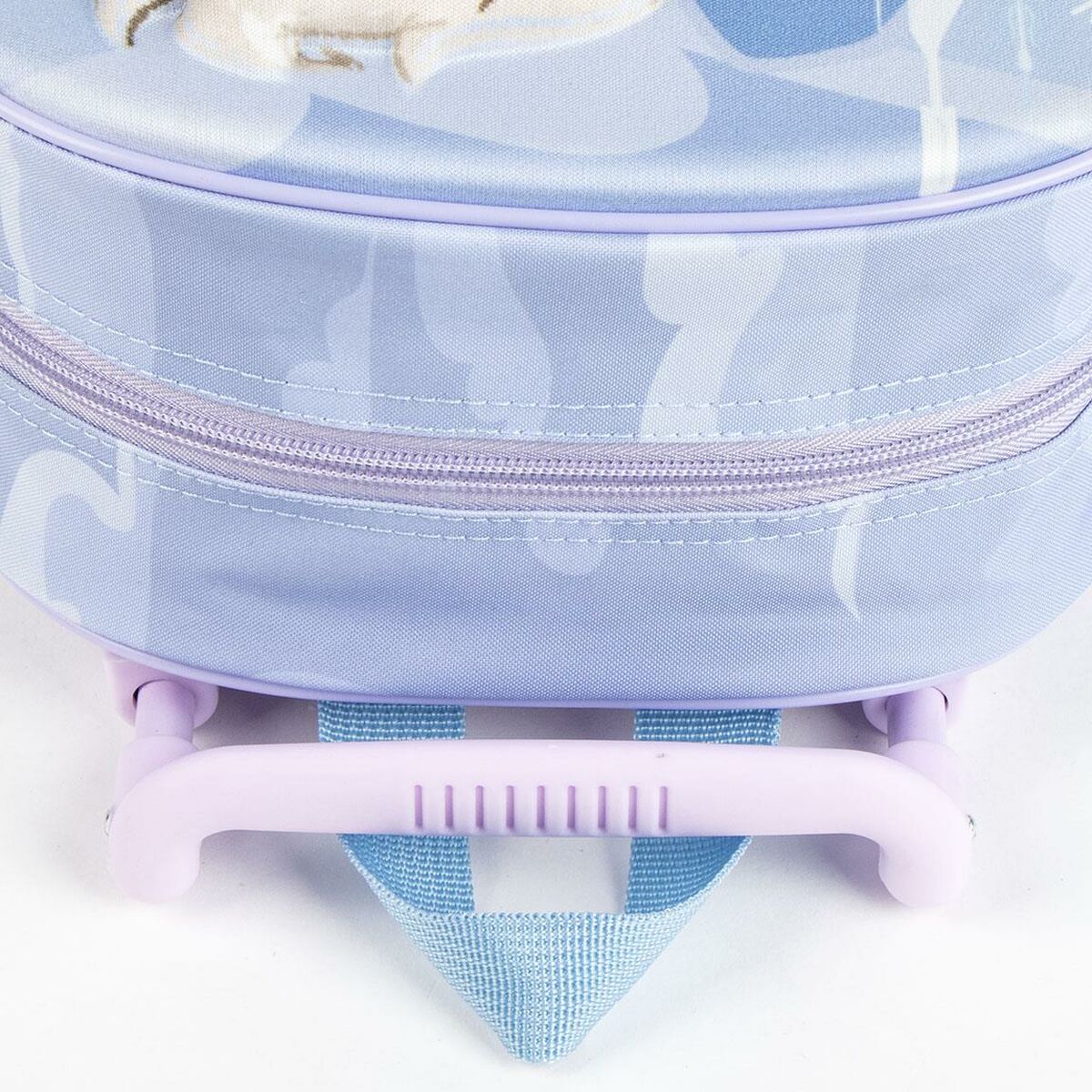 3D School Bag with Wheels Frozen Lilac