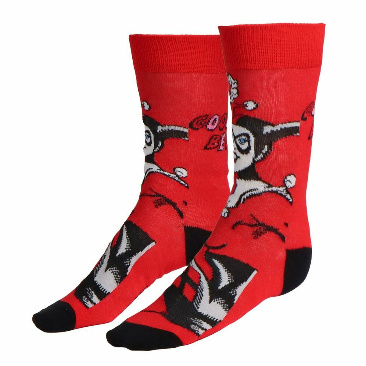 Socks Batman Harley Quinn Red 36-43