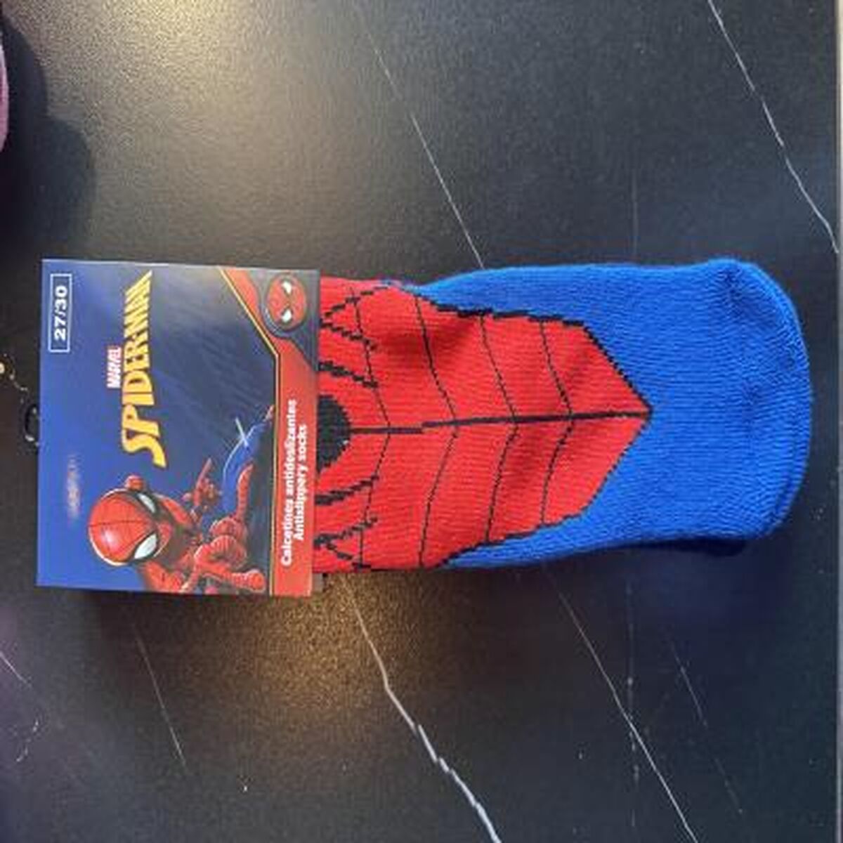 Non-slip Socks Spider-Man Multicolour
