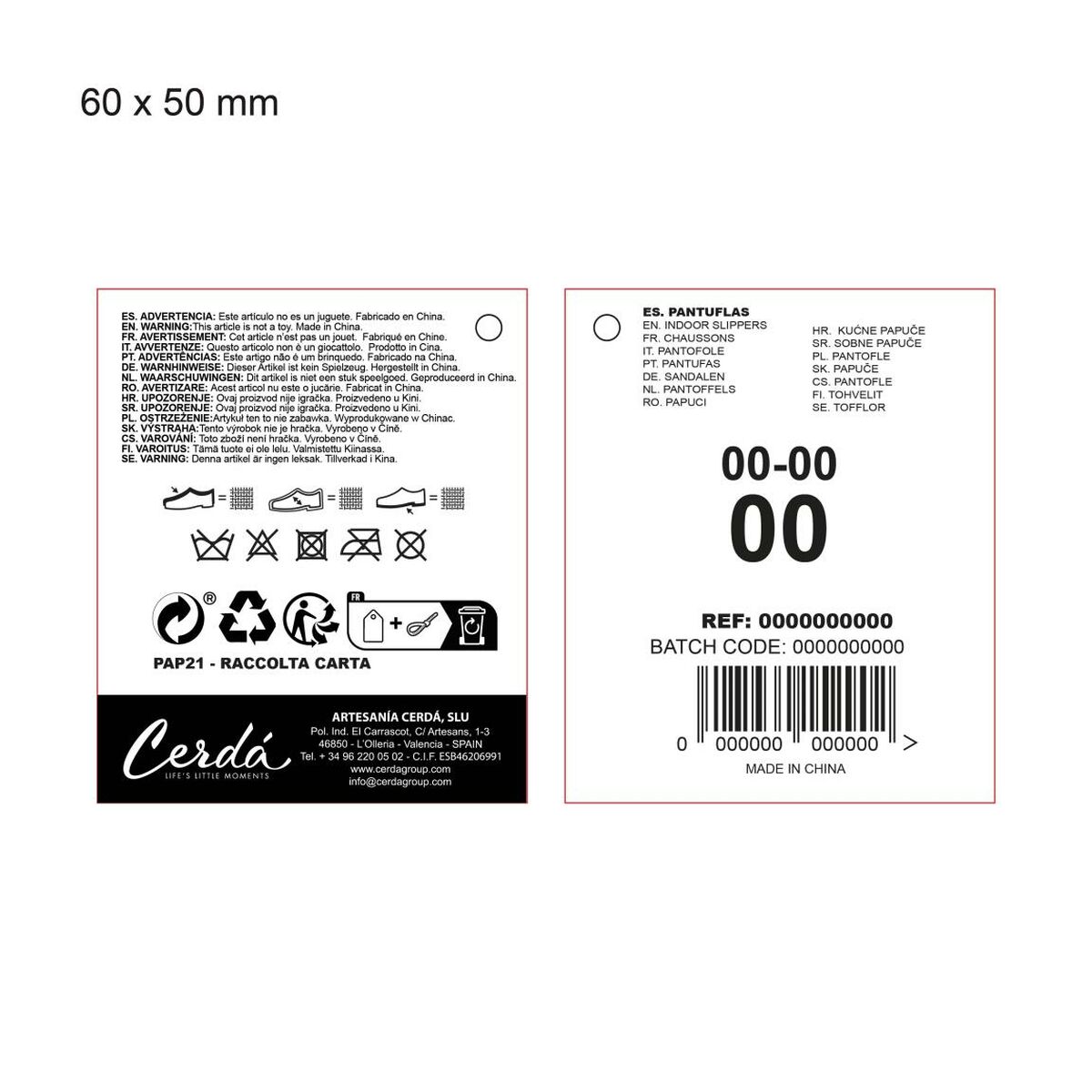 House Slippers Stitch Light Blue