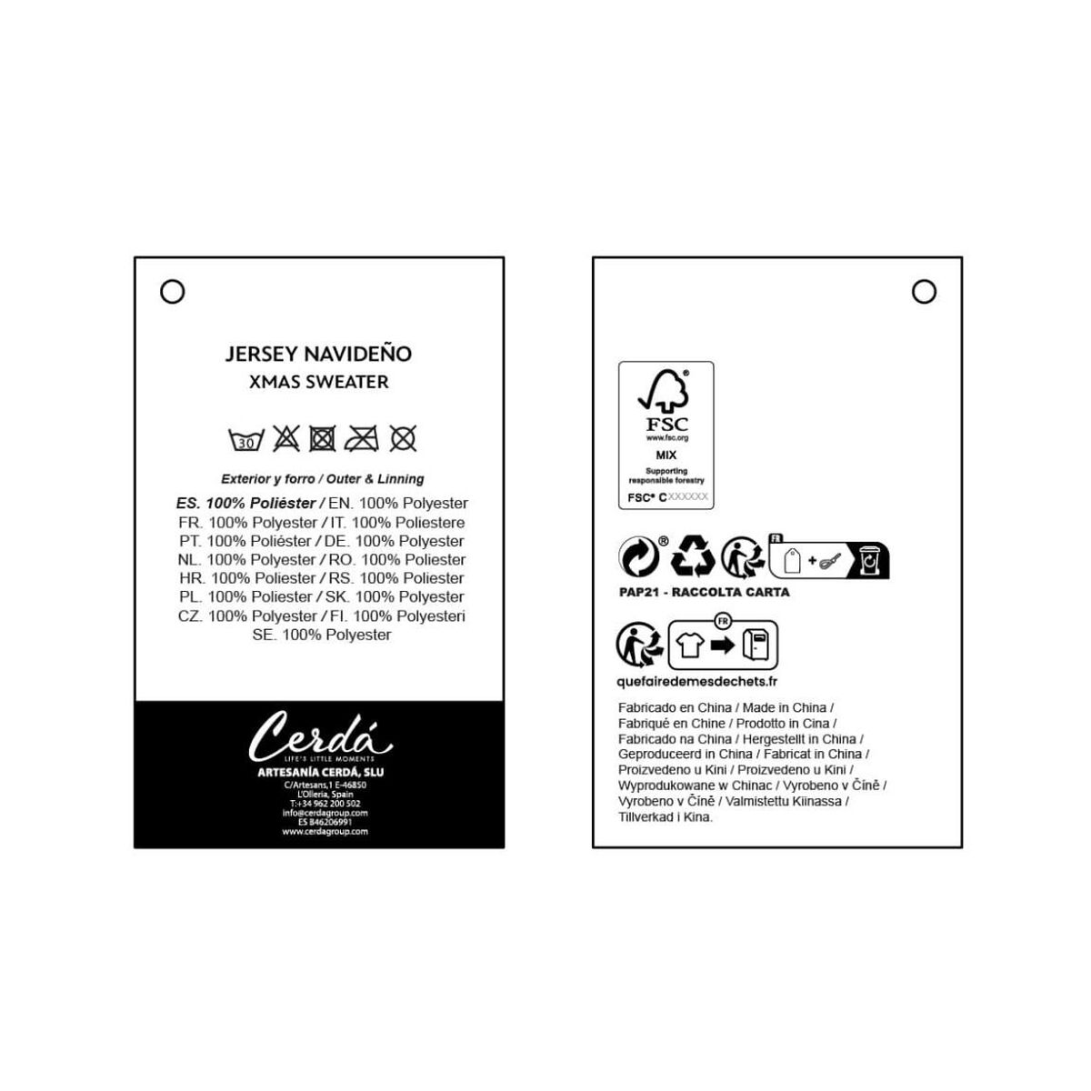 Unisex Jumper Bluey Christmas Light Blue