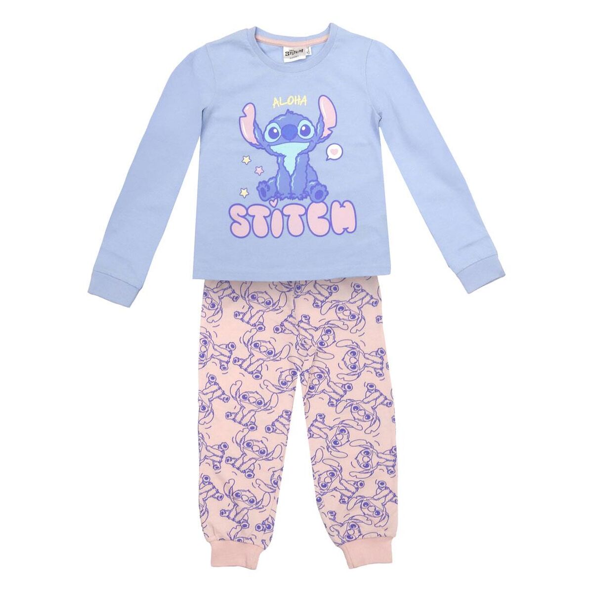Children’s Pyjama Stitch Light Blue