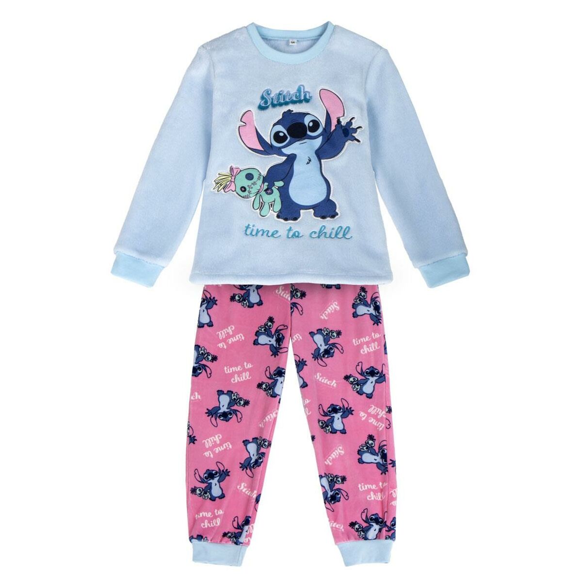 Children’s Pyjama Stitch Light Blue