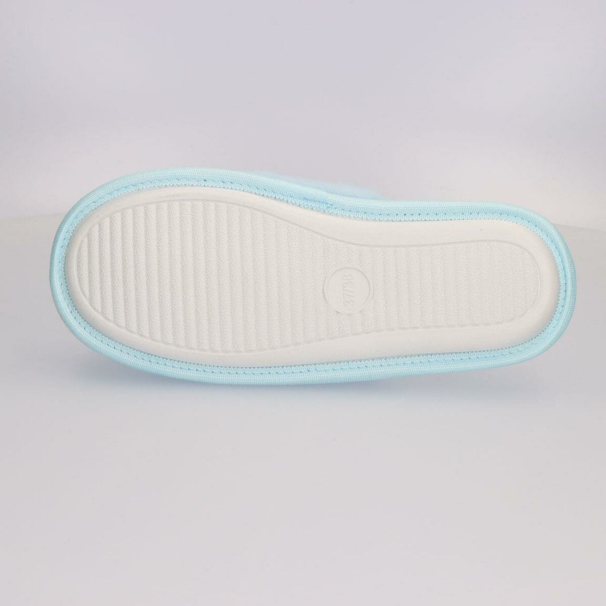 House Slippers Stitch Light Blue
