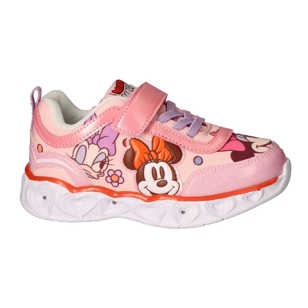 LED Trainers Minnie Mouse Pink