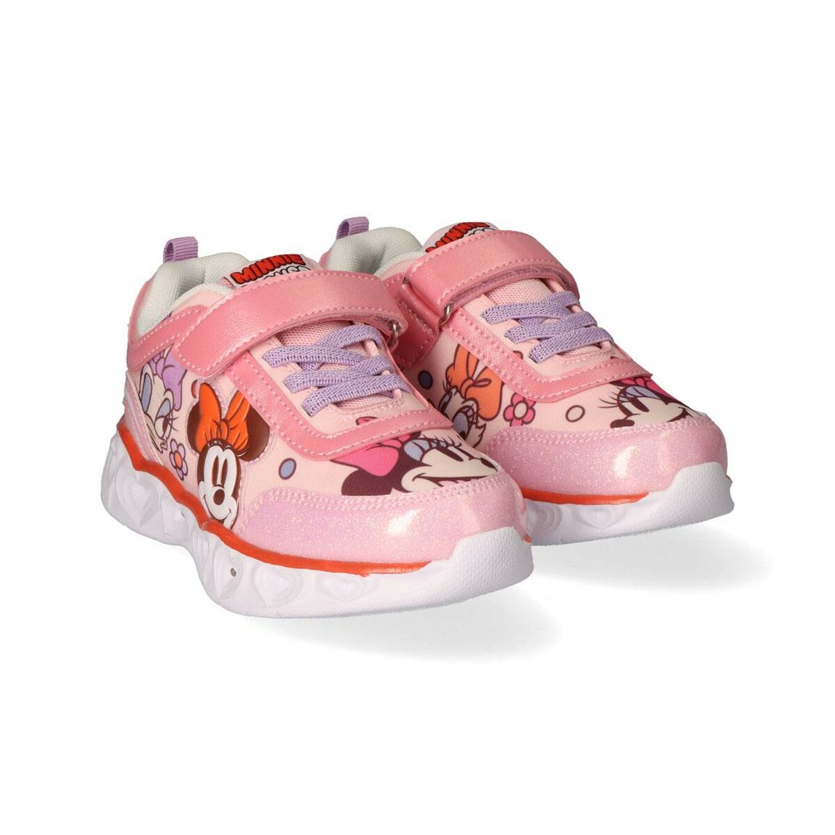 LED Trainers Minnie Mouse Pink