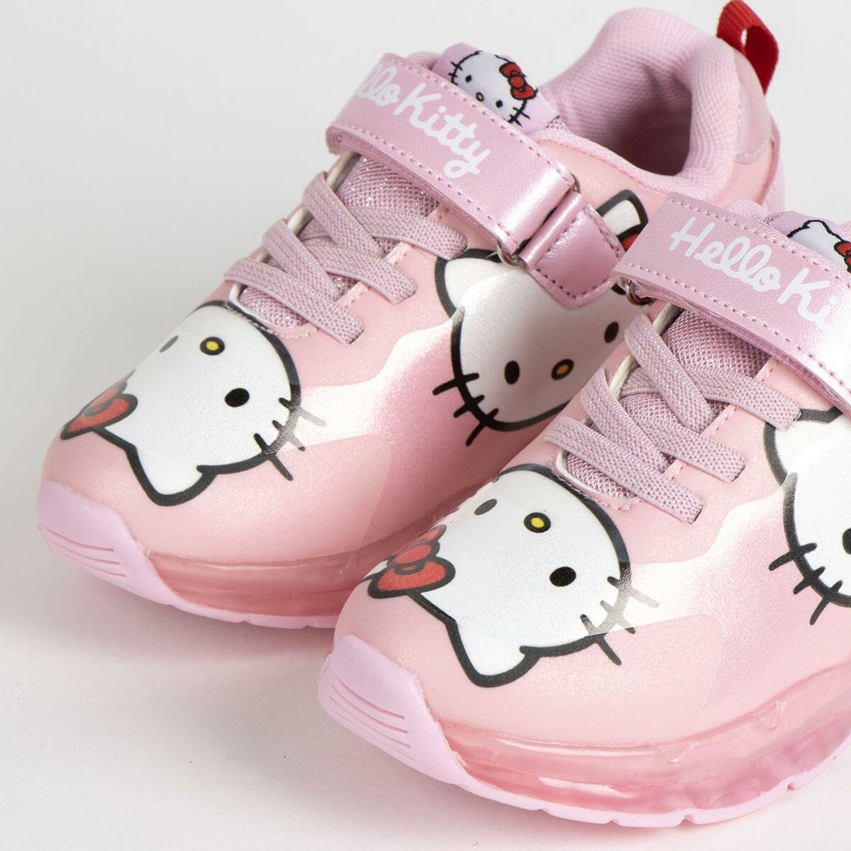 LED Trainers Hello Kitty Pink