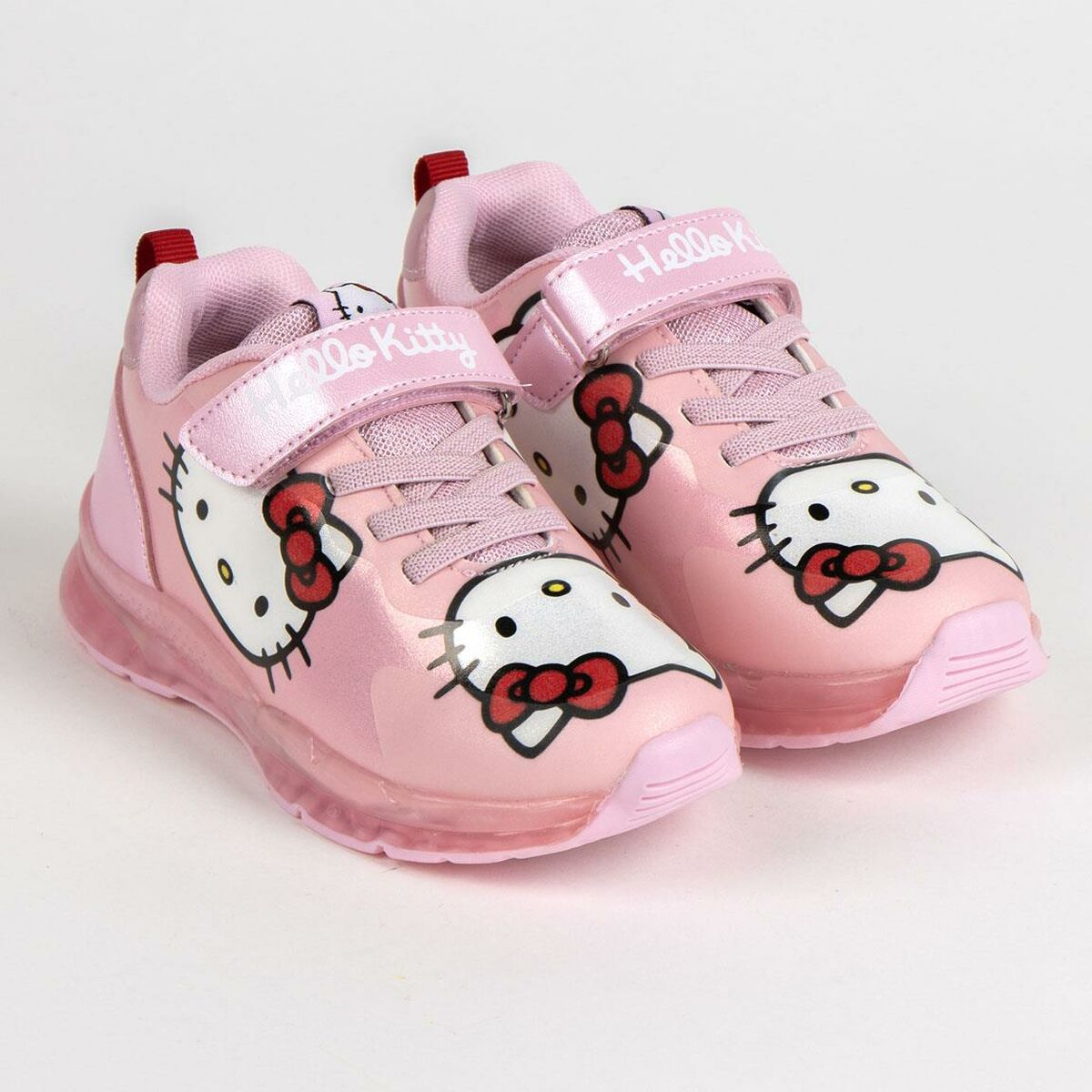 LED Trainers Hello Kitty Pink