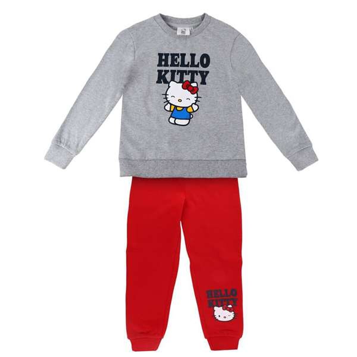 Childrens Tracksuit Hello Kitty Grey 12 Years