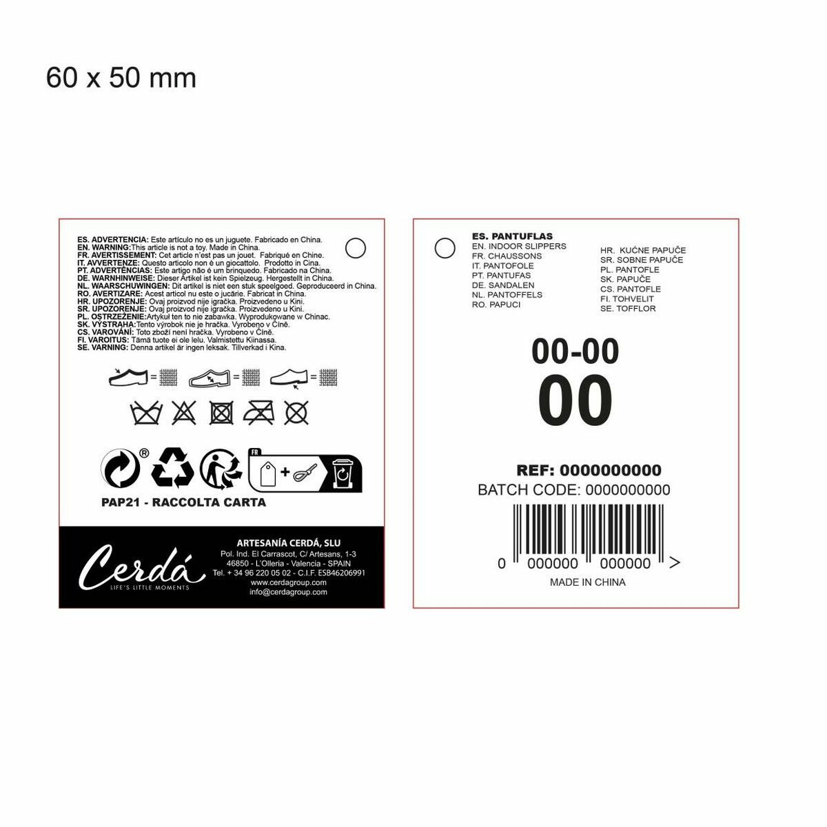 House Slippers Stitch Light Blue