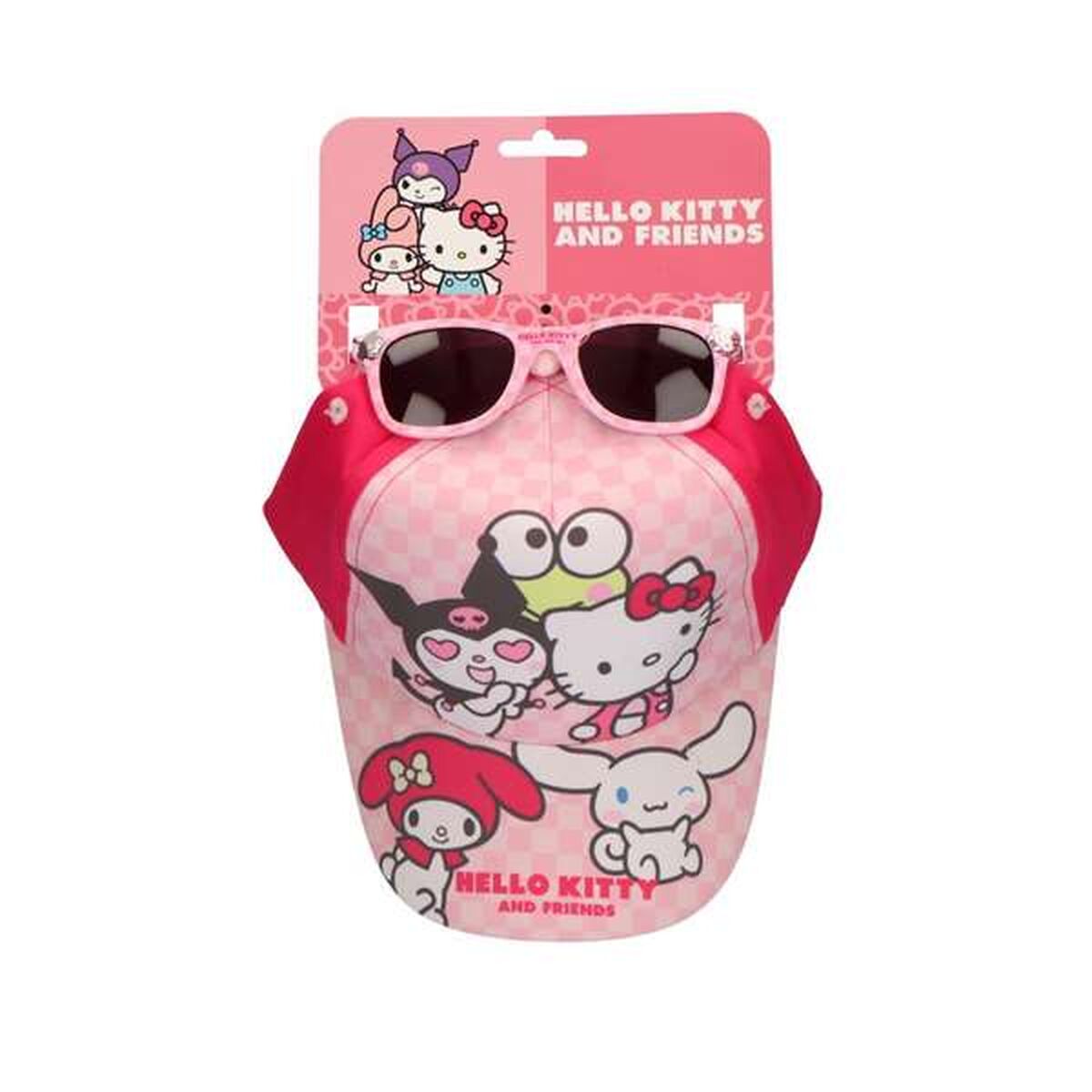 Set of cap and sunglasses Hello Kitty Pink Set of cap and sunglasses Hello Kitty Pink